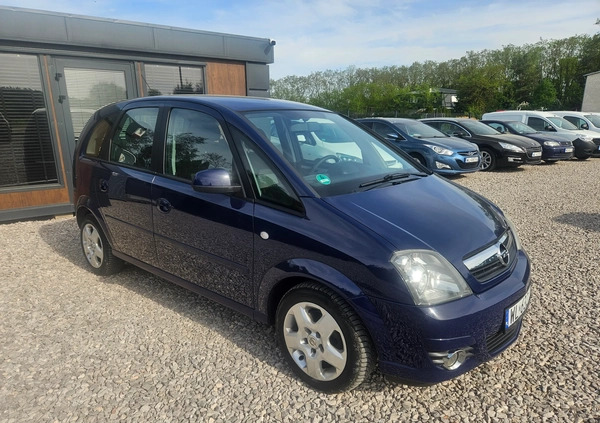 Opel Meriva cena 11500 przebieg: 194877, rok produkcji 2009 z Warszawa małe 191